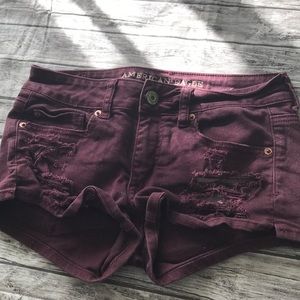 American Eagle shortie shorts